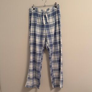 Joe Fresh Women's Blue and White Check Pajama Set